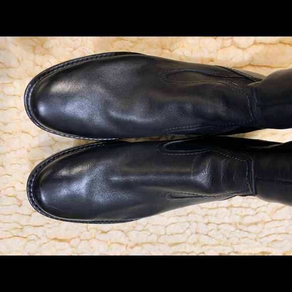 Black Nine West Knee-Length Boots - Size 10M - Picture 4 of 13